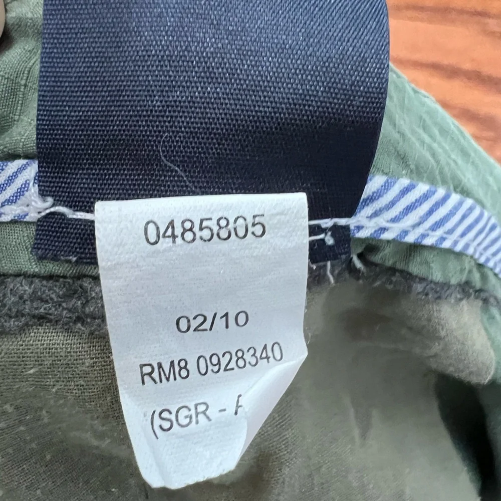 Tommy Hilfiger Olive Green Cargo Utility Straight Leg Pockets Women’s Sz 8 - Picture 4 of 9